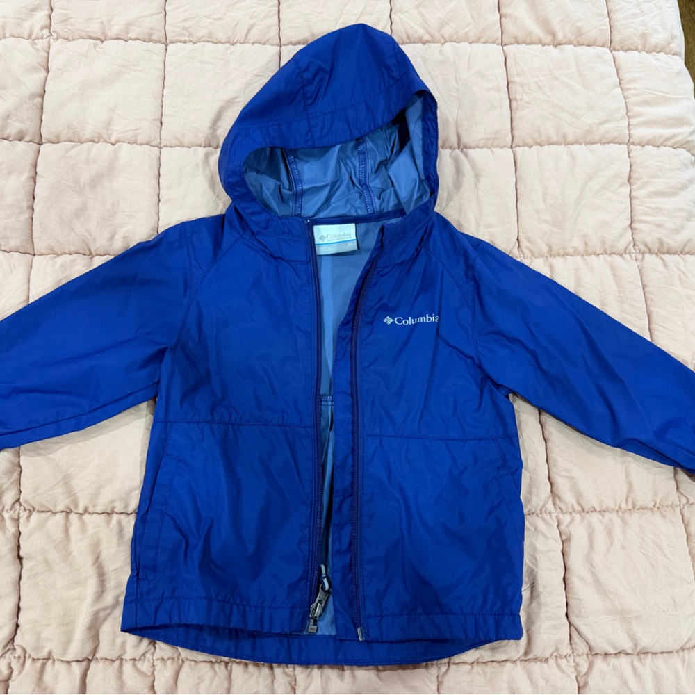 Columbia Kids Blue Raincoat